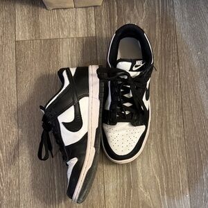 Nike Black and White Dunks